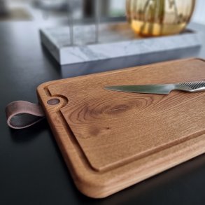 SKREBRT MED SAFTRILLE OG LDER 27 X 46 cm 