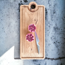 SKREBRT MED SAFTKAR OG TAPASPLANKE