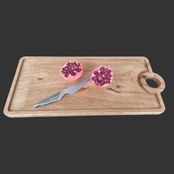 SKREBRT MED SAFTKAR OG TAPASPLANKE